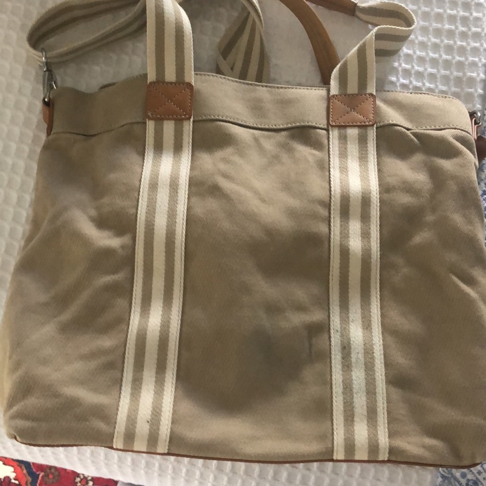 DONATED - Beige Classic pottery barn kids baby diaper bag - Picture 6 of 16